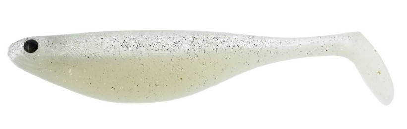 Guma Westin ShadTeez 9cm - White Yang Glow