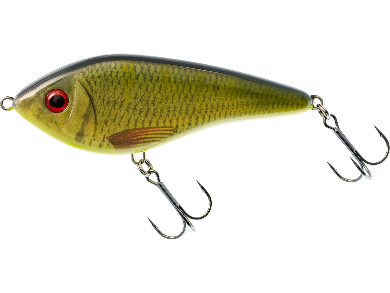 Wobler Westin Swim Glidebait 12cm SUSPENDING - TC Roach/Perch