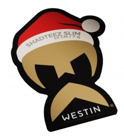 Przynęta niespodzianka Westin Shadteez Slim RNR 10cm - LIMITOWANA EDYCJA ŚWIĄTECZNA