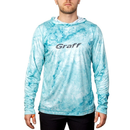 Bluza z kapturem Graff 964-CL-15/1 UPF50 roz.M
