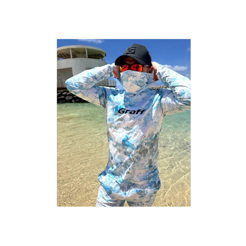 Bluza z kapturem Graff UPF50 964-CL-3/2 roz.XL