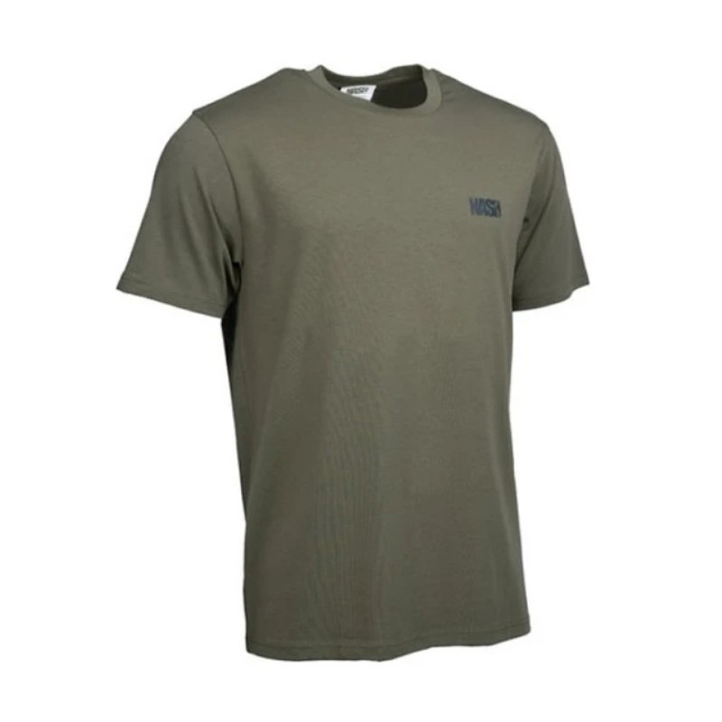 Koszulka Nash Make It Happen Carp Logo T-Shirt Green roz.L