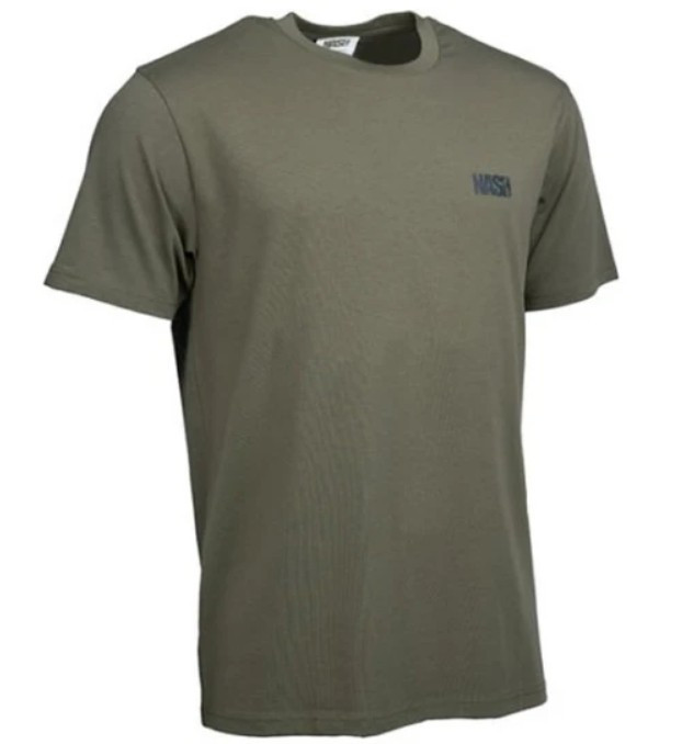 Koszulka Nash Make It Happen Carp Logo T-Shirt Green roz.L