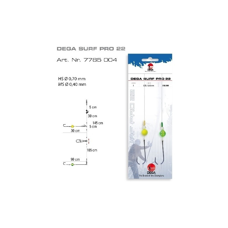Przypon morski Surf Pro 0,70/0,40mm DEGA