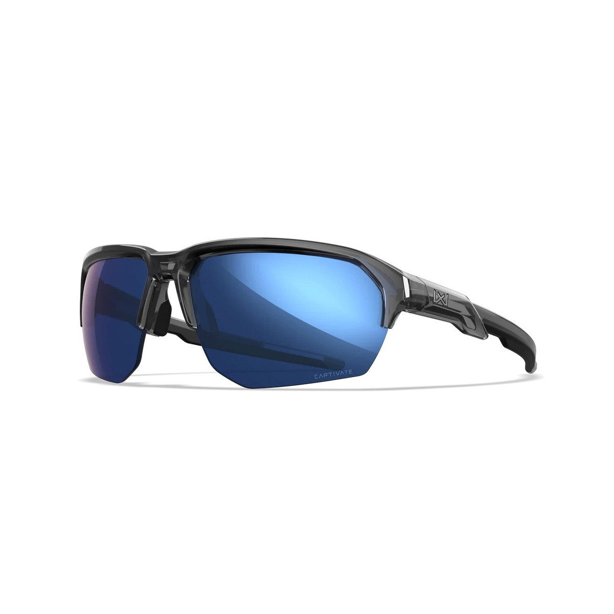 Okulary Willey-X Jakl Captivate Blue Mirror Crystal Grey Frame Okulary Willey-X Jakl Captivate Blue Mirror Crystal Grey Frame