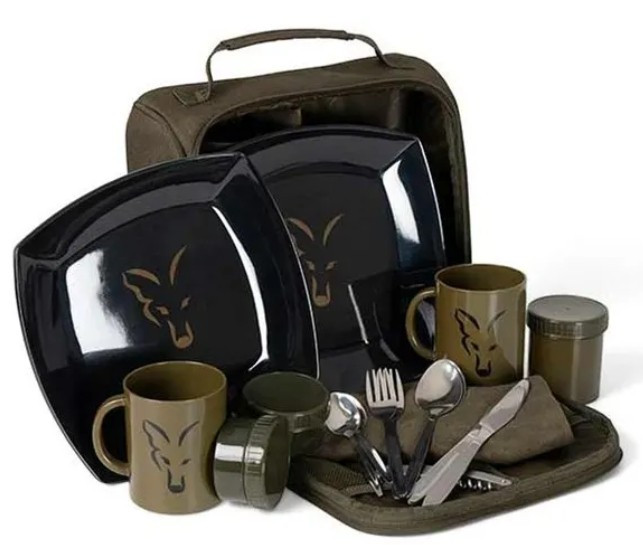 Zestaw turystyczny Fox Voyager 2 Persons Dinner Set 28x12x28cm
