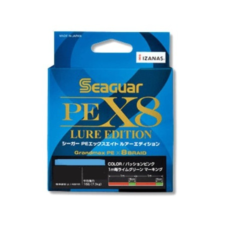 Plecionka Seaguar PE X8 Lure Edition 150m / 0.8Gou / 0,148mm Plecionka Seaguar PE X8 Lure Edition 150m / 0.8Gou / 0,148mm