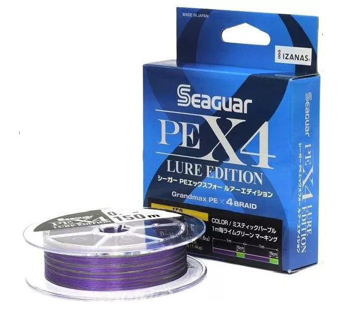 Plecionka Seaguar PE X4 Lure Edition 150m / 0.2Gou / 0,074mm