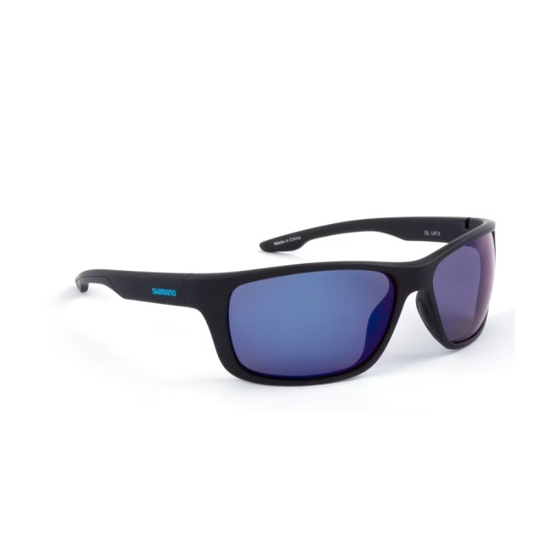 Okulary Shimano Antares Matte Black & Blue Mirror Okulary Shimano Antares Matte Black & Blue Mirror