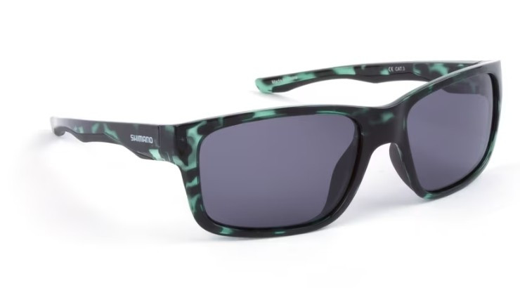 Okulary Shimano Aspire Dark Green Tortoiseshell & Dark Grey