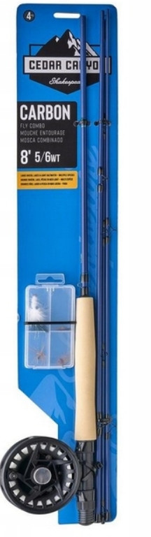 Zestaw Muchowy Shakespeare SKP Cedar Canyon Select Fly Rod & Reel Combo 8ft 5/6