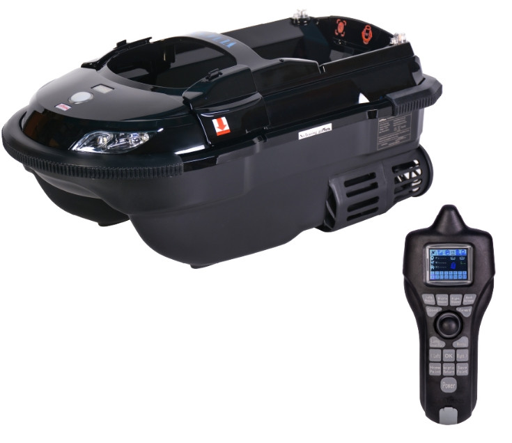 Łódka zanętowa Boatman Vulcan GPS Black