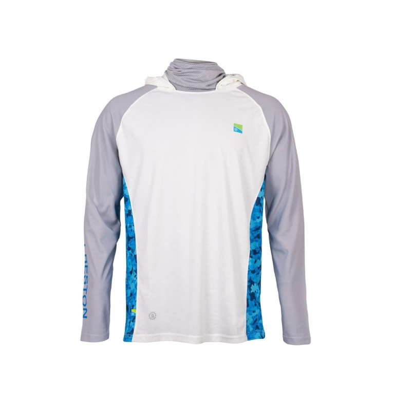 Koszulka Preston Performance Hooded Sun Shirt UPF-40 roz.L Koszulka Preston Performance Hooded Sun Shirt UPF-40 roz.L