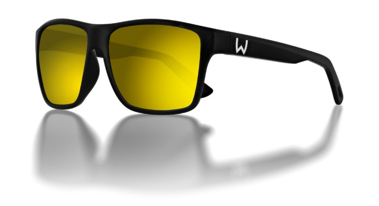 Okulary Westin W6 Street 200F FLOATING - Matte Black / Yellow / K06-1123-OS2