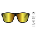 Okulary Westin W6 Street 200F FLOATING - Matte Black / Yellow / K06-1123-OS2 Okulary Westin W6 Street 200F FLOATING - Matte Black / Yellow / K06-1123-OS2