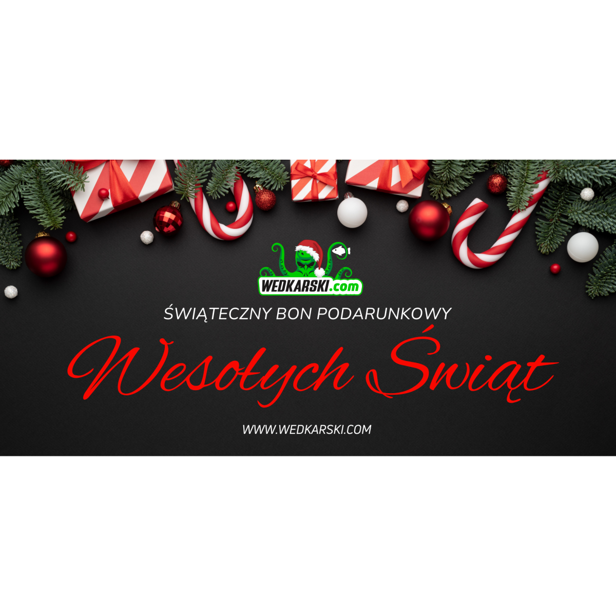 Świąteczny bon podarunkowy 500 zł - fizyczny Świąteczny bon podarunkowy 500 zł - fizyczny