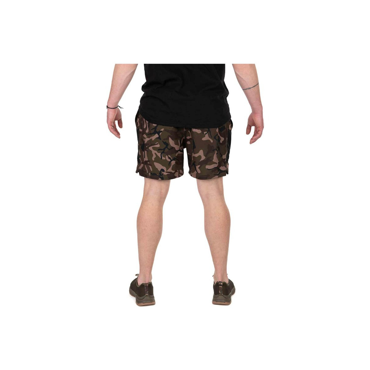 Spodenki Fox LW Swim Shorts roz.XL / Black/Camo Spodenki Fox LW Swim Shorts roz.XL / Black/Camo