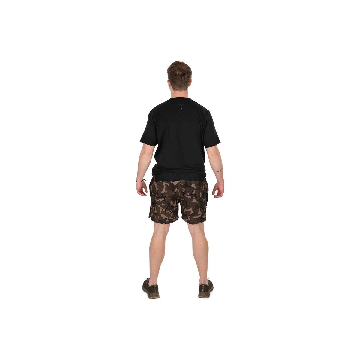 Spodenki Fox LW Swim Shorts roz.XL / Black/Camo Spodenki Fox LW Swim Shorts roz.XL / Black/Camo