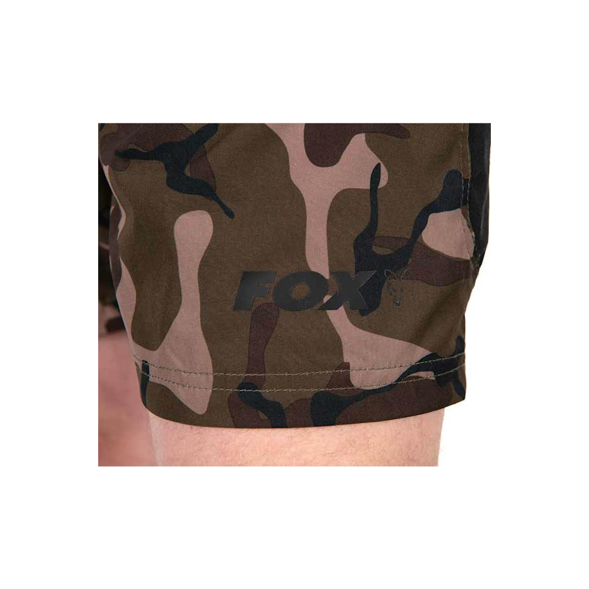 Spodenki Fox LW Swim Shorts roz.XL / Black/Camo Spodenki Fox LW Swim Shorts roz.XL / Black/Camo