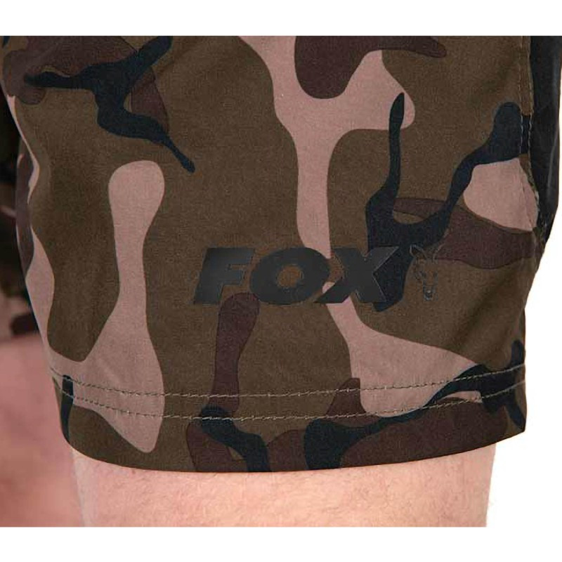 Spodenki Fox LW Swim Shorts roz.XL / Black/Camo Spodenki Fox LW Swim Shorts roz.XL / Black/Camo