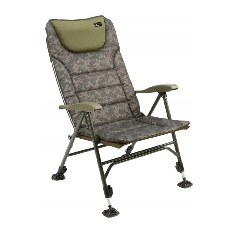 Fotel Carp Spirit Magnum Hi Back Chair Camo 120x55x45cm Fotel Carp Spirit Magnum Hi Back Chair Camo 120x55x45cm