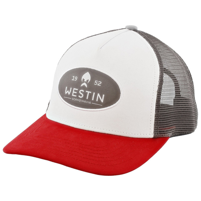 Czapka z daszkiem Westin STATE CAP ONE SIZE Silver Grey/Red Czapka z daszkiem Westin STATE CAP ONE SIZE Silver Grey/Red