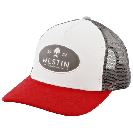 Czapka z daszkiem Westin STATE CAP ONE SIZE Silver Grey/Red