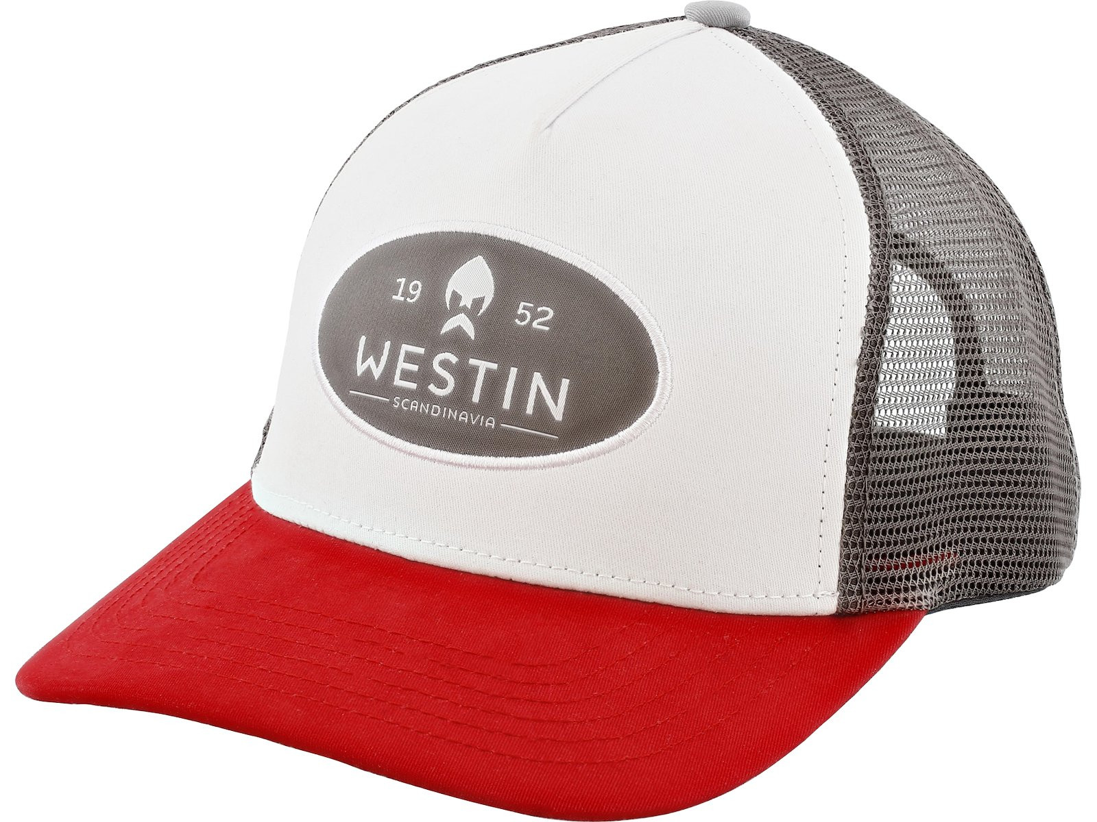 Czapka z daszkiem Westin STATE CAP ONE SIZE Silver Grey/Red