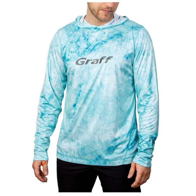 Bluza z kapturem Graff 964-CL-15/1 UPF50 roz.XL Bluza z kapturem Graff 964-CL-15/1 UPF50 roz.XL