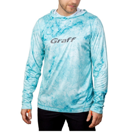 Bluza z kapturem Graff 964-CL-15/1 UPF50 roz.L