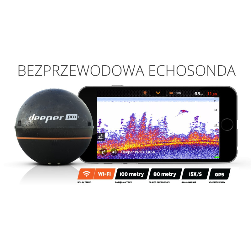 Echosonda Deeper Smart Sonar PRO+ Echosonda Deeper Smart Sonar PRO+