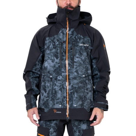 Kurtka przeciwdeszczowa Graff 631-B-8/3 carbon edition 3.0 roz.M Kurtka przeciwdeszczowa Graff 631-B-8/3 carbon edition 3.0 roz.M