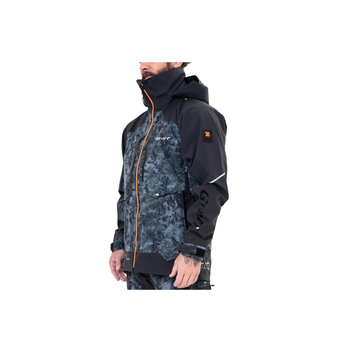 Kurtka przeciwdeszczowa Graff 631-B-8/3 carbon edition 3.0 roz.XL