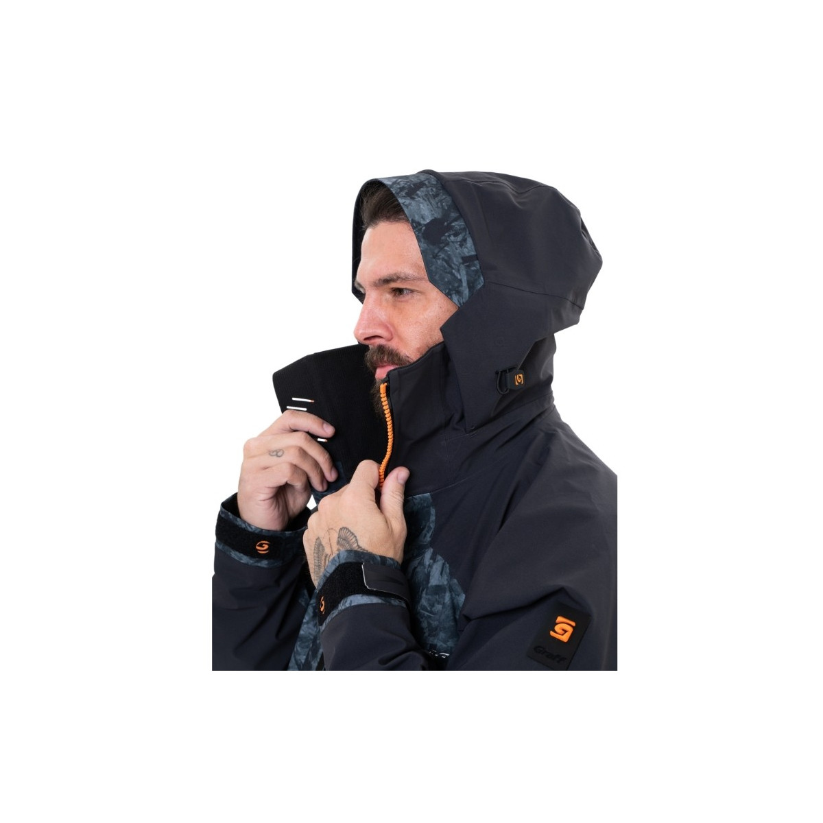 Kurtka przeciwdeszczowa Graff 631-B-8/3 carbon edition 3.0 roz.XL