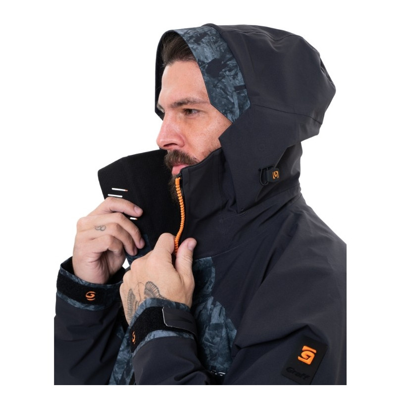 Kurtka przeciwdeszczowa Graff 631-B-8/3 carbon edition 3.0 roz.XL