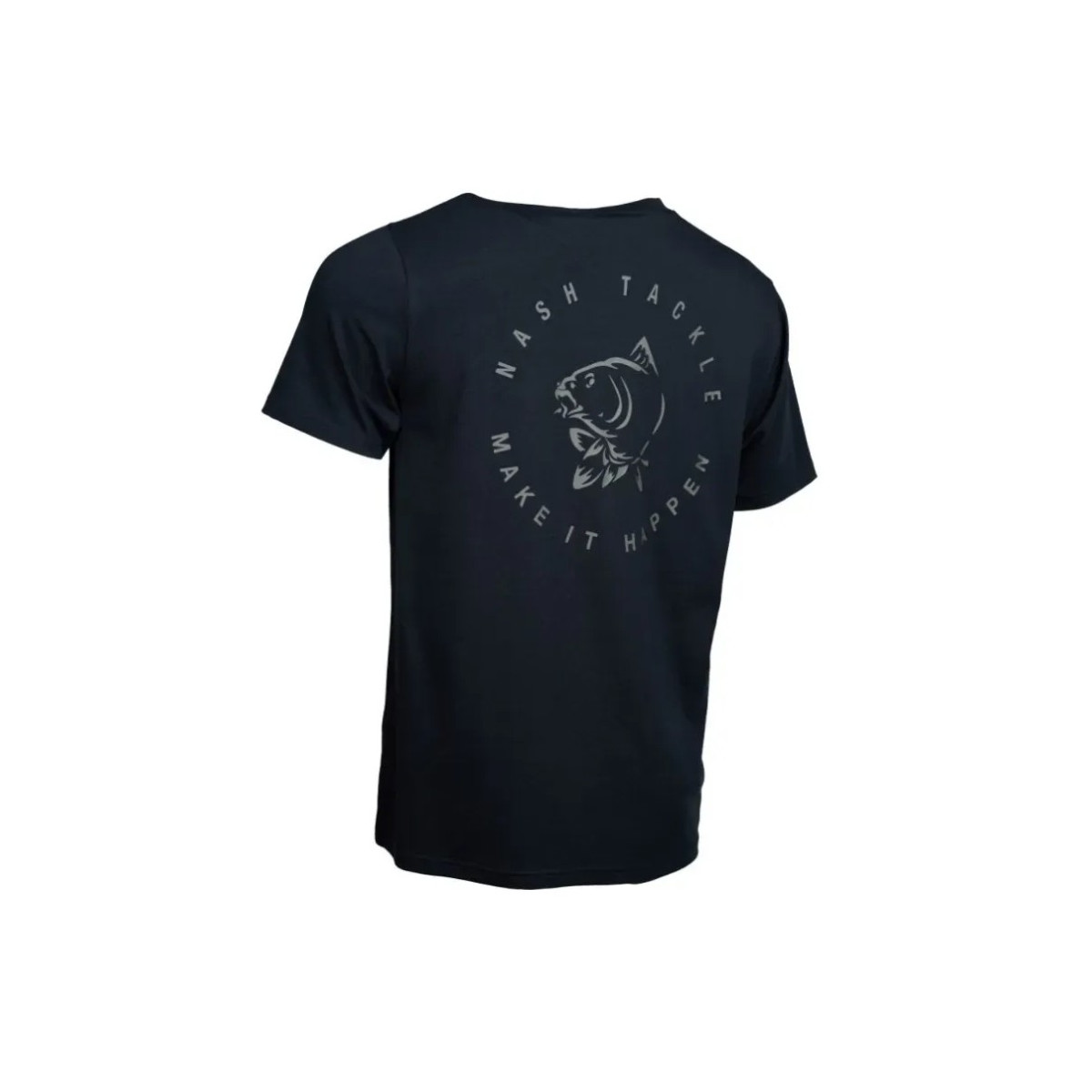 Koszulka Nash Make It Happen Carp Logo T Shirt Black roz.XL