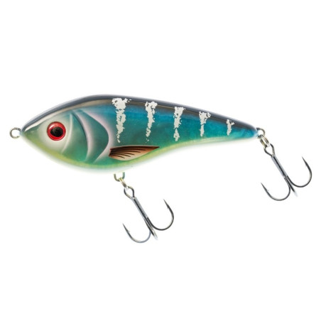 Wobler Westin Swim Glidebait 10cm LOW FLOATING - TC Blue/Black