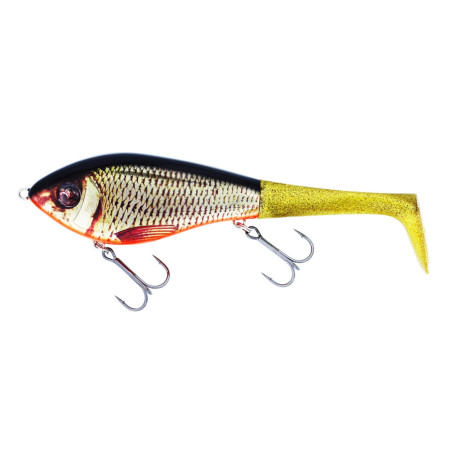 Wobler Westin SWIM TAIL 12cm / Real Rudd / suspending