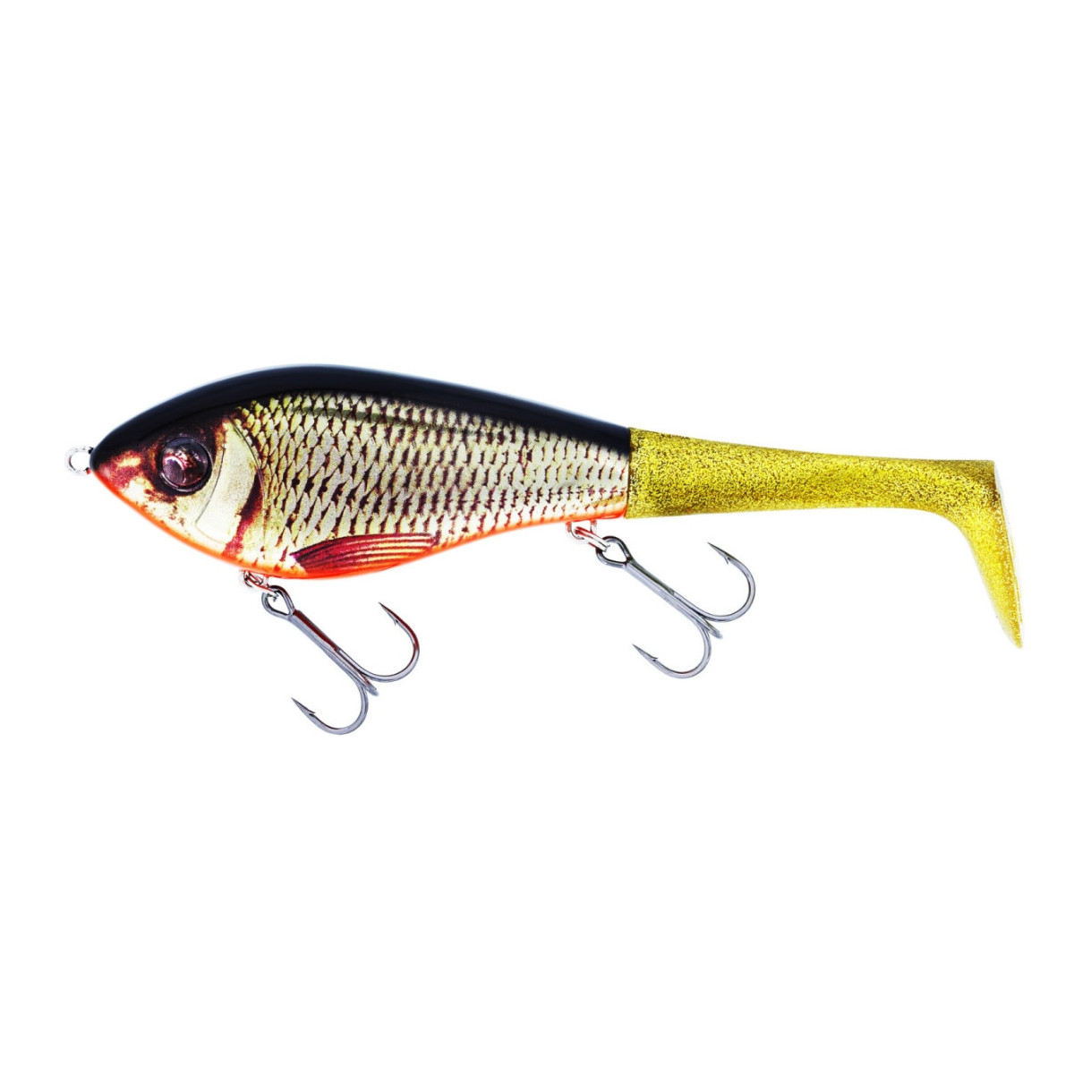 Wobler Westin SWIM TAIL 12cm / Real Rudd / sinking