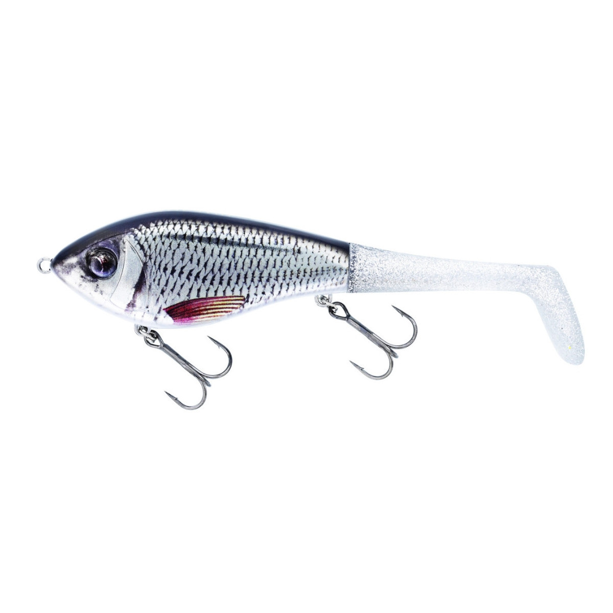 Wobler Westin SWIM TAIL 12cm / Real Roach / sinking Wobler Westin SWIM TAIL 12cm / Real Roach / sinking
