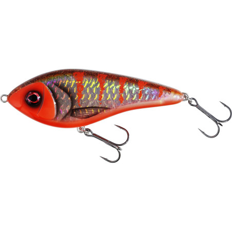 Wobler Westin SWIM GLIDEBAIT 10cm Low Floating - 3D Rocky Red