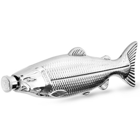 Nierdzewna piersiówka Delphin BOOST 140ml