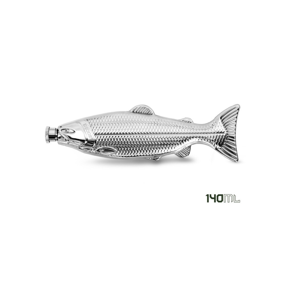 Nierdzewna piersiówka Delphin BOOST 140ml Nierdzewna piersiówka Delphin BOOST 140ml