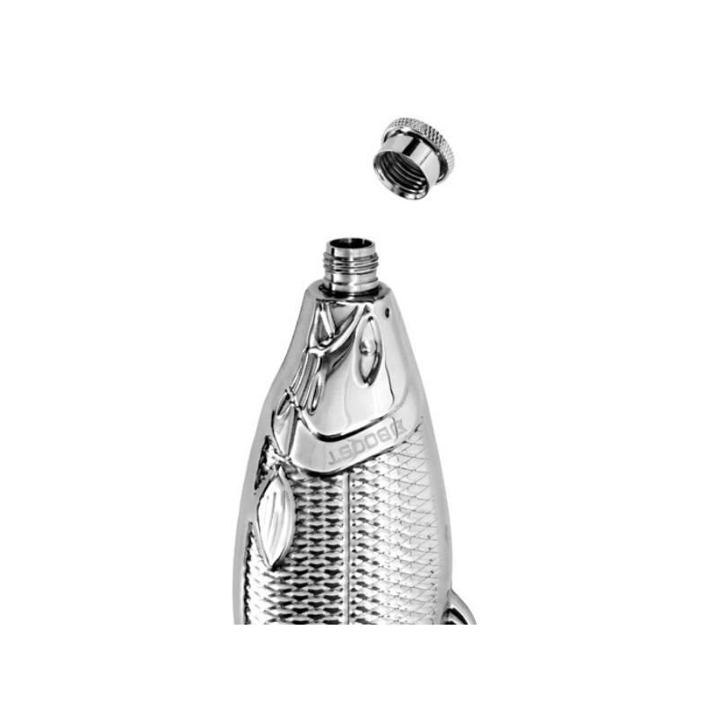 Nierdzewna piersiówka Delphin BOOST 140ml Nierdzewna piersiówka Delphin BOOST 140ml