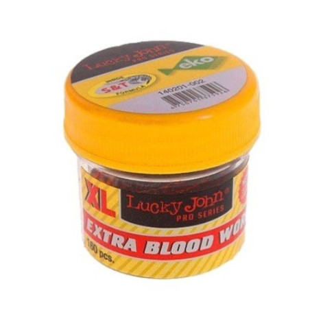 Sztuczna ochotka Lucky john  EXTRA BloodWorm 002 - 160szt