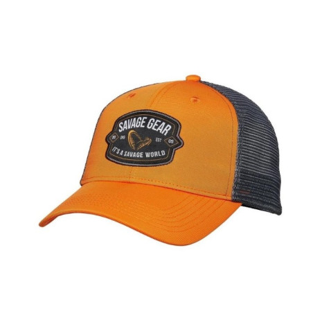 Czapka Savage Gear Badge Trucker Cap ORANGE