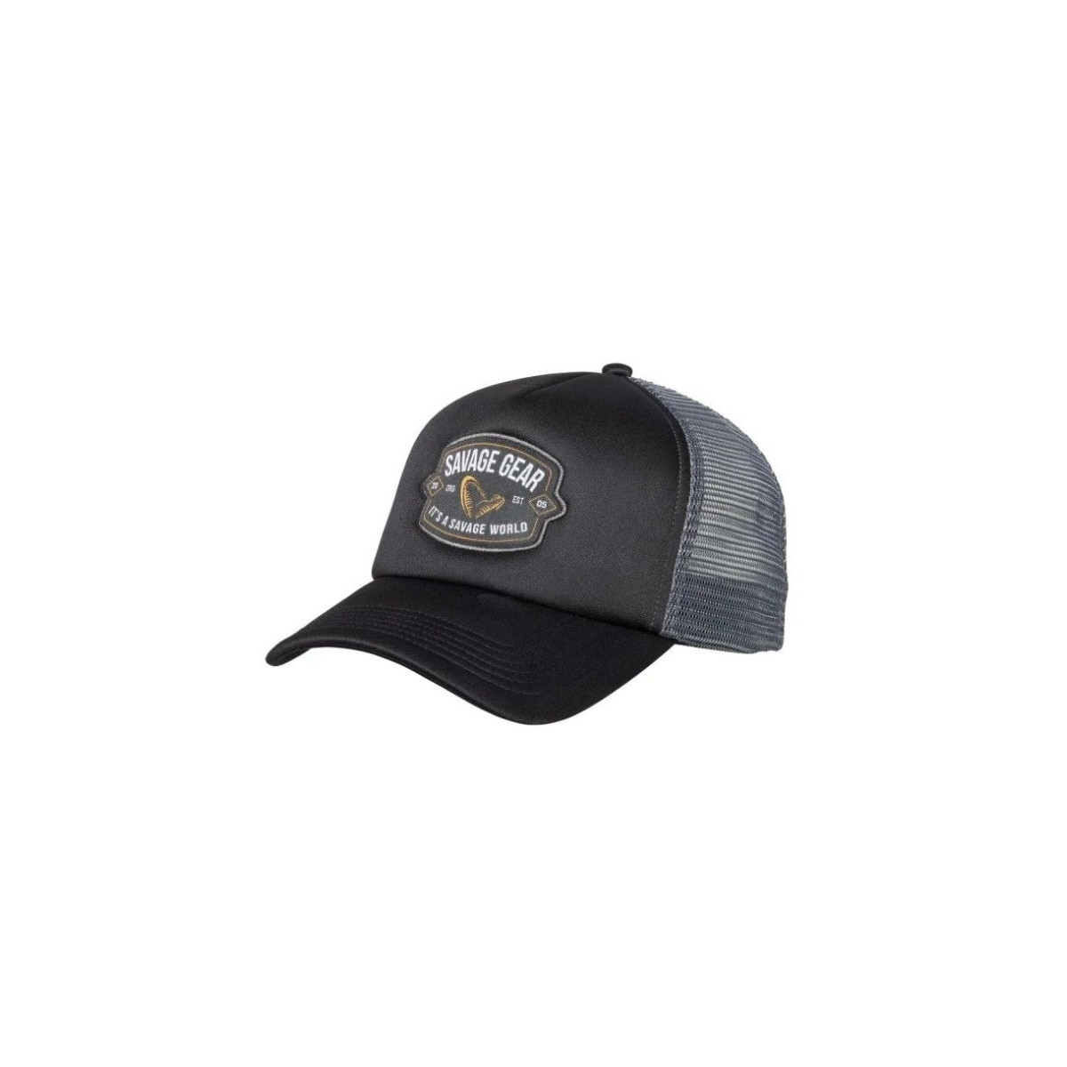 Czapka Savage Gear Badge Trucker Cap Black