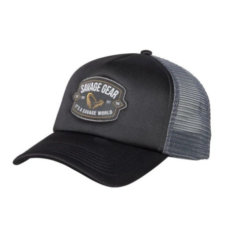 Czapka Savage Gear Badge Trucker Cap Black