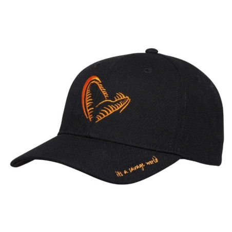 Czapka Savage Gear Jaw Baseball Cap Black