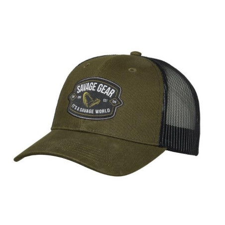 Czapka Savage Gear Badge Trucker Cap GREEN